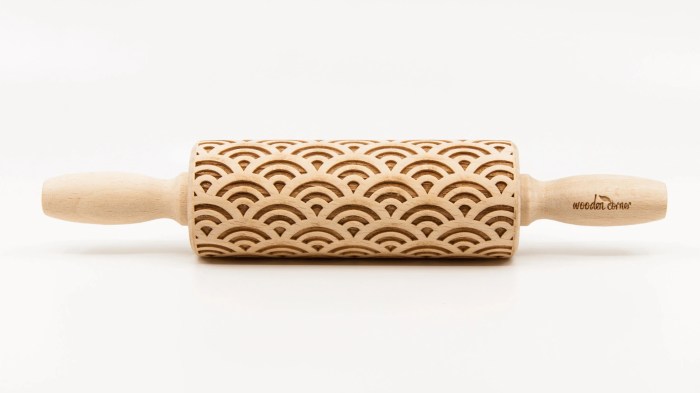 No. R209 JAPANESE WAVES pattern, Rolling Pin, Engraved Rolling, Rolling Pin, Embossed rolling ... No. R209 JAPANESE WAVES pattern, Rolling Pin, Engraved Rolling, Rolling Pin, Embossed rolling ...